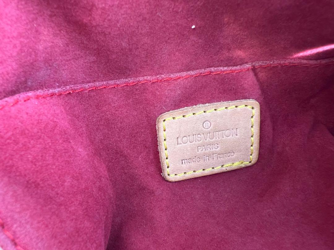 Speedy cloth handbag Louis Vuitton Multicolour in Cloth - 19970793