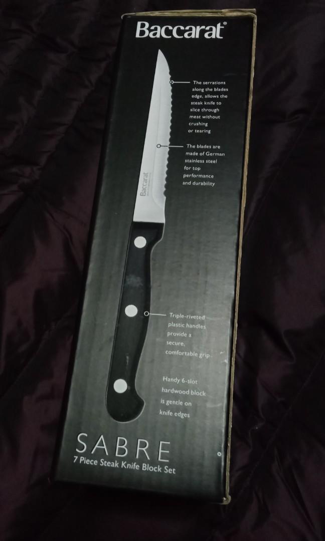 Baccarat SABRE Steak Knife, Furniture & Home Living, Kitchenware