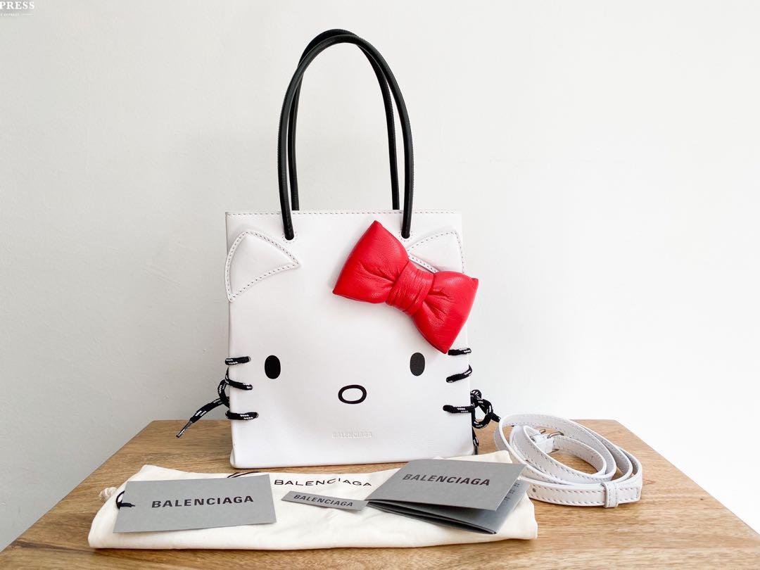 Balenciaga Hello Kitty Xxs Leather Handbag
