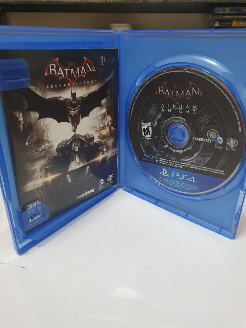 Batman Arkham Knight (ps4, region 3) (Category: PlayStation) located in Quezon City. Submitted by itemsforadoption (Listing ID 1143907858, Image 3). Description: Rfs: Its 2022! Happy New Year everyone. Now is a time to be joyous and declutter. And I'm doing just that this season. If you're interested in a game, I'm also will to accept trade in like trading old games for a newer one. Just send a message my way Transform into Batman and take upon y