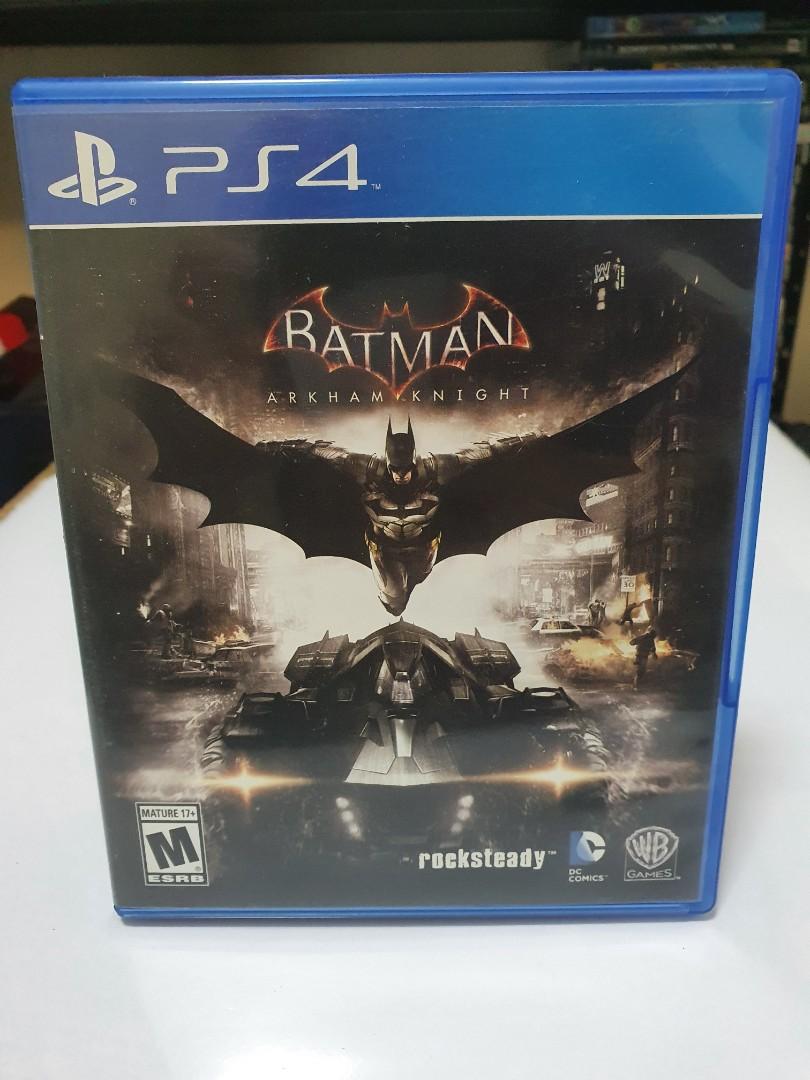 Batman Arkham Knight (ps4, region 3) (Category: PlayStation) located in Quezon City. Submitted by itemsforadoption (Listing ID 1143907858, Image 1). Description: Rfs: Its 2022! Happy New Year everyone. Now is a time to be joyous and declutter. And I'm doing just that this season. If you're interested in a game, I'm also will to accept trade in like trading old games for a newer one. Just send a message my way Transform into Batman and take upon y