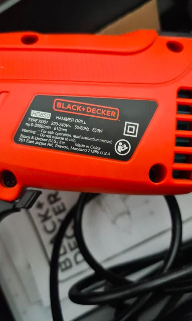 Black and sales decker hd650