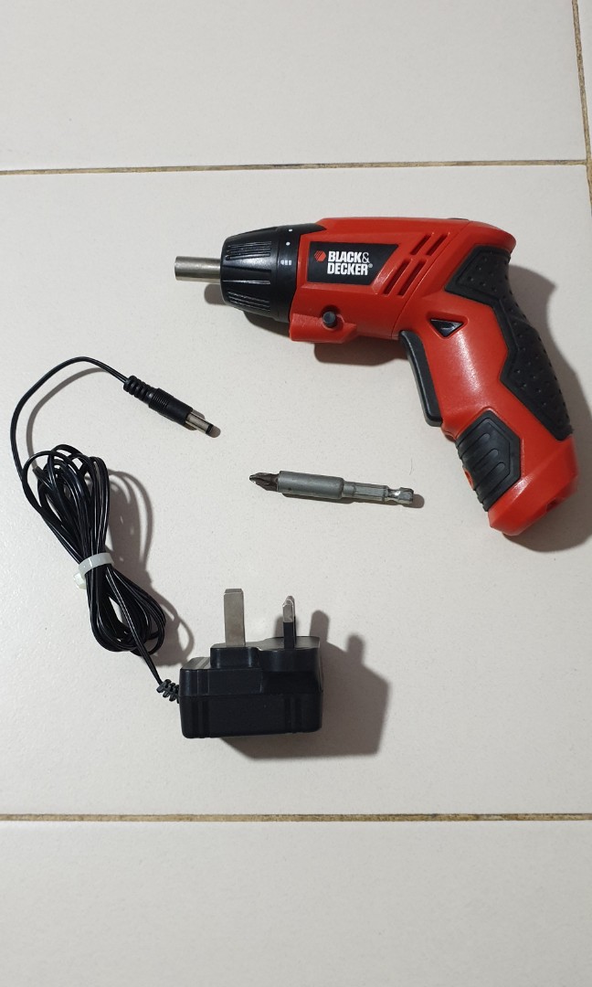 Black & Decker KC4815 Cordless Screwdriver 4.8 V, 200 RPM with 15 Bits,  Price from Rs.1599/unit onwards, specification and features