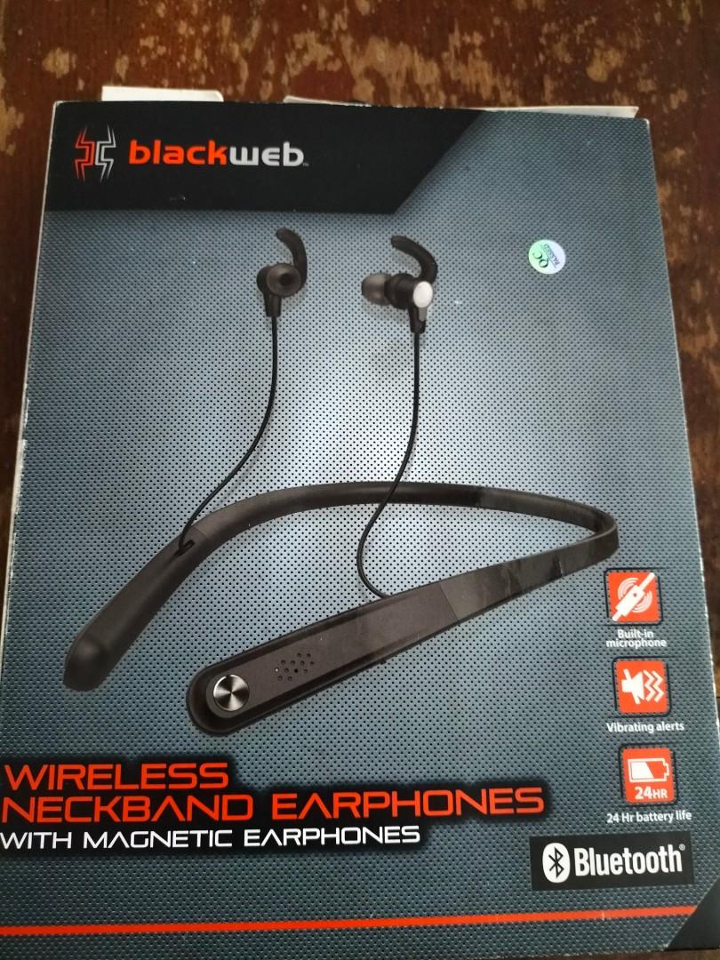 Blackweb neckband earphones 2025
