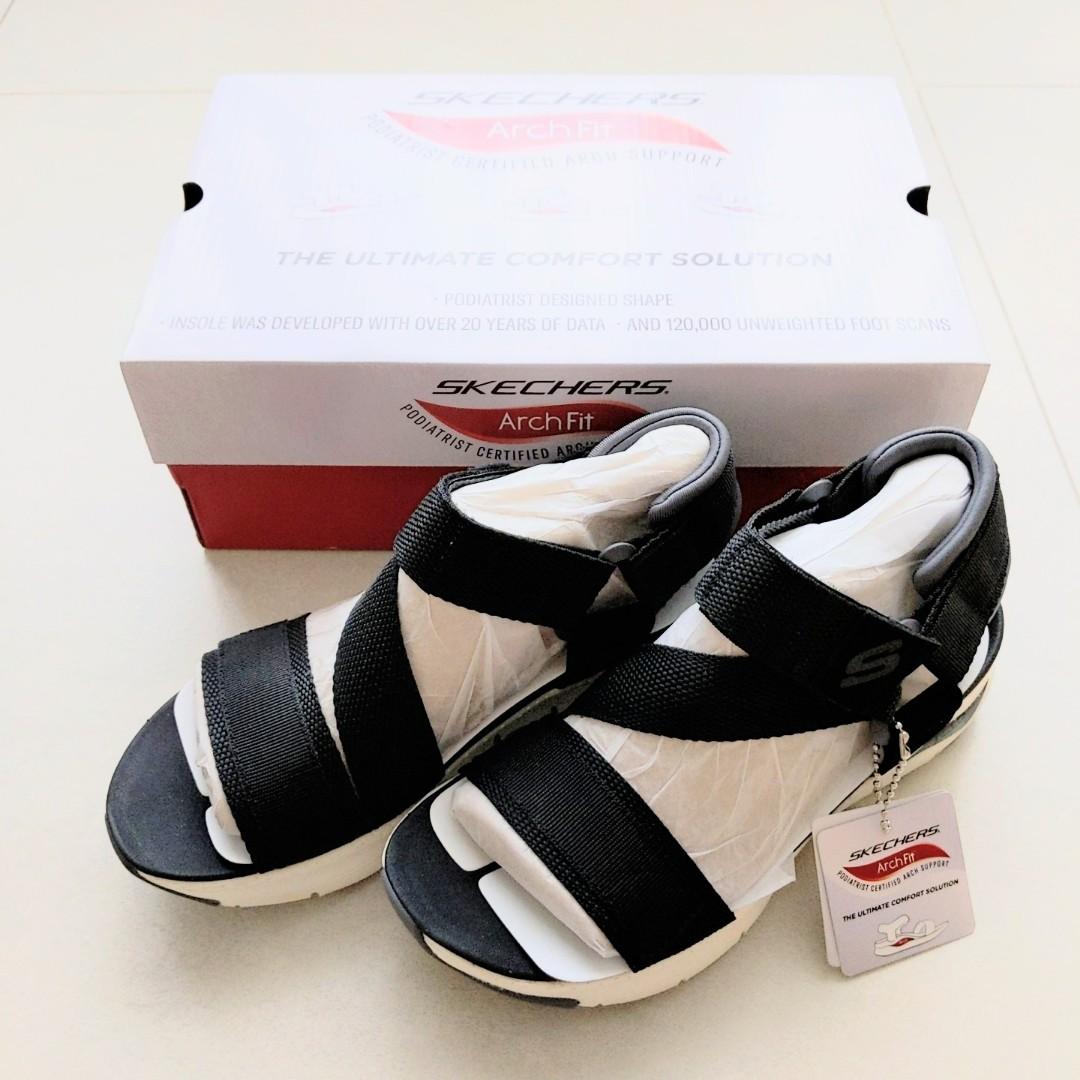skecher arch support sandals