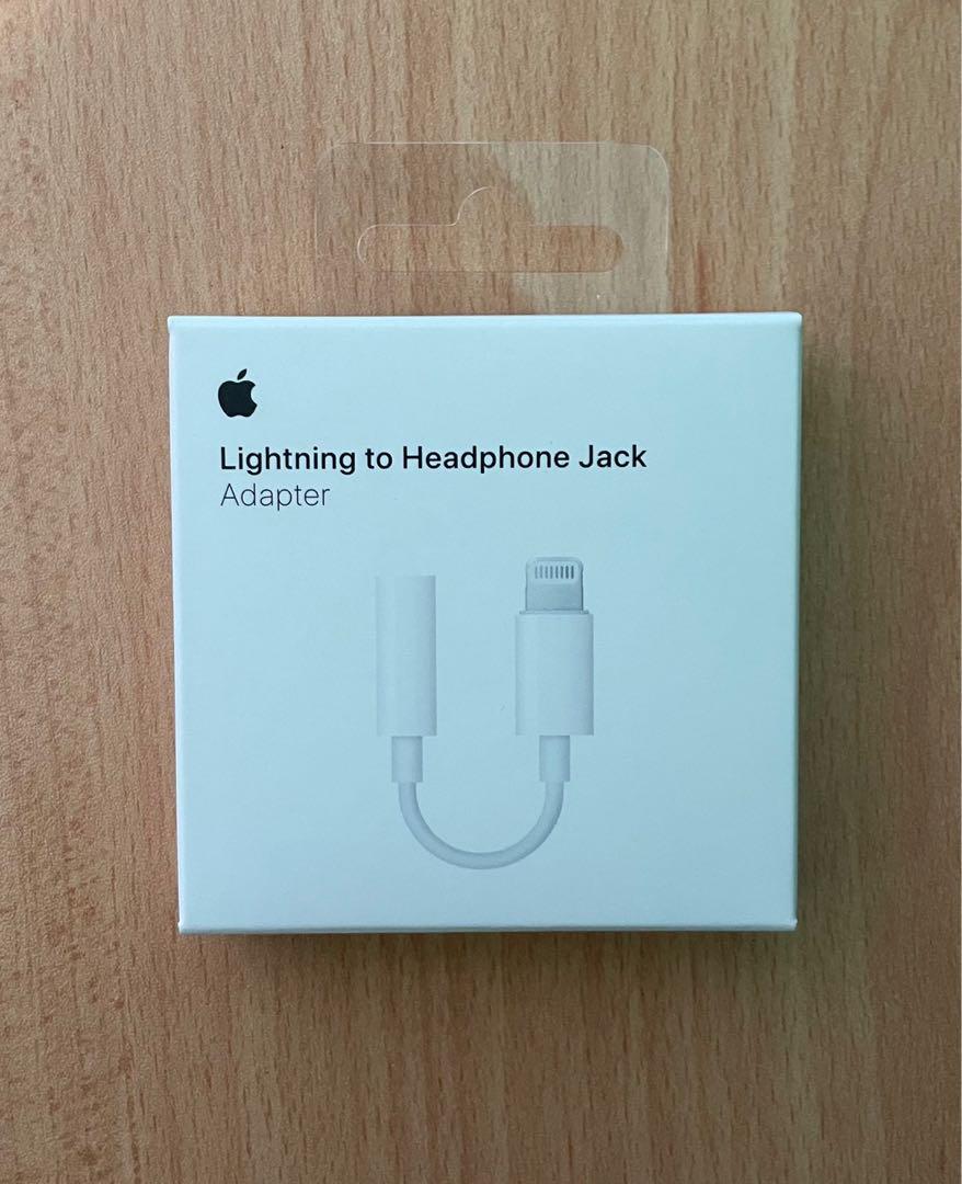 Brand new Apple Lightning 3.5 mm Headphone Jack Adapter, Mobile Phones