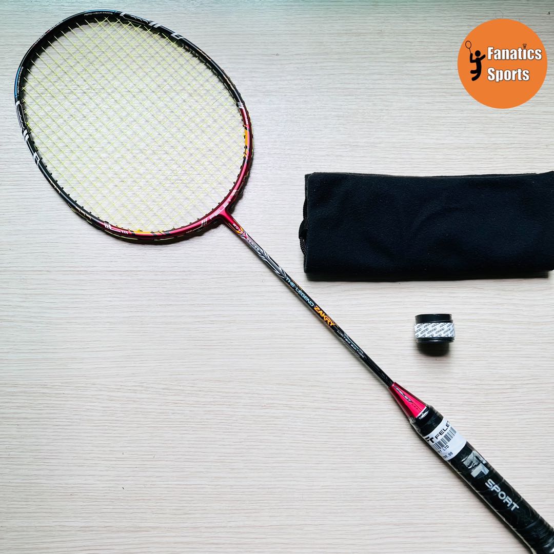 [Bundle] Brand New Felet Fleet The Legend Zakry strung with Yonex BG66 ...