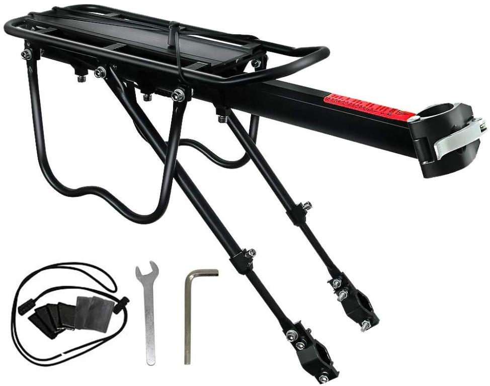 [C6286] NOCHME Rear Bike Rack Carrier for Panniers Bags, Luggage, Cargo