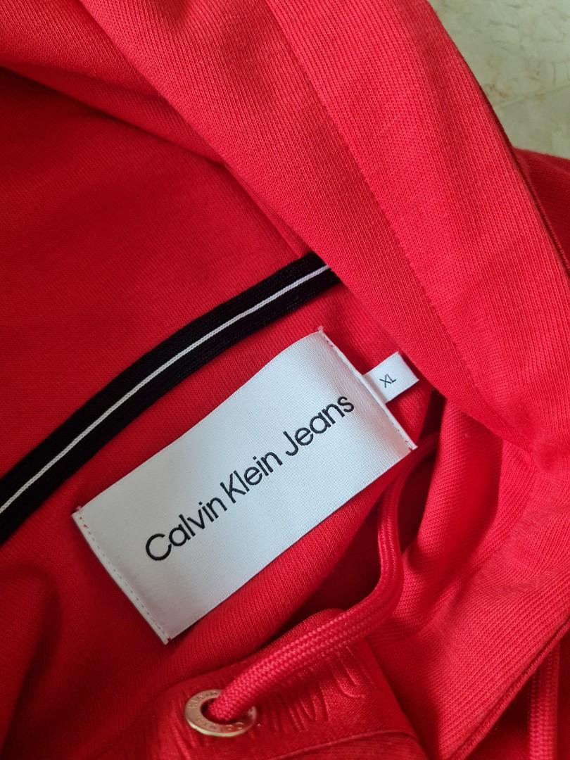 Calvin klein jeans Red hoodie
