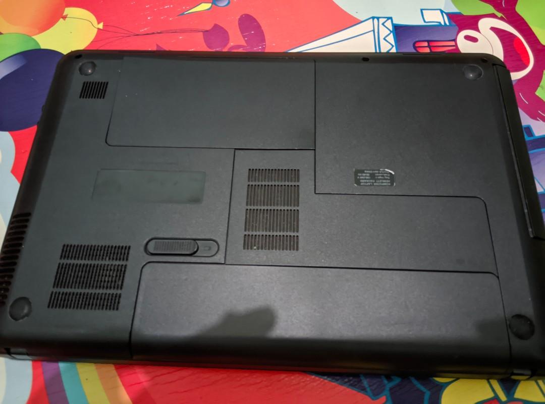 Hp 1000 laptop casing top
