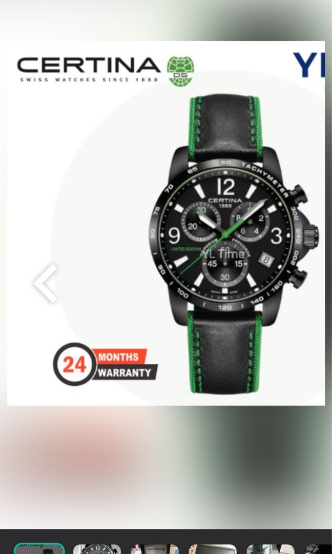 CERTINA SWISS QUARTS LIMITED EDITION WATCH Luxury Watches on Carousell