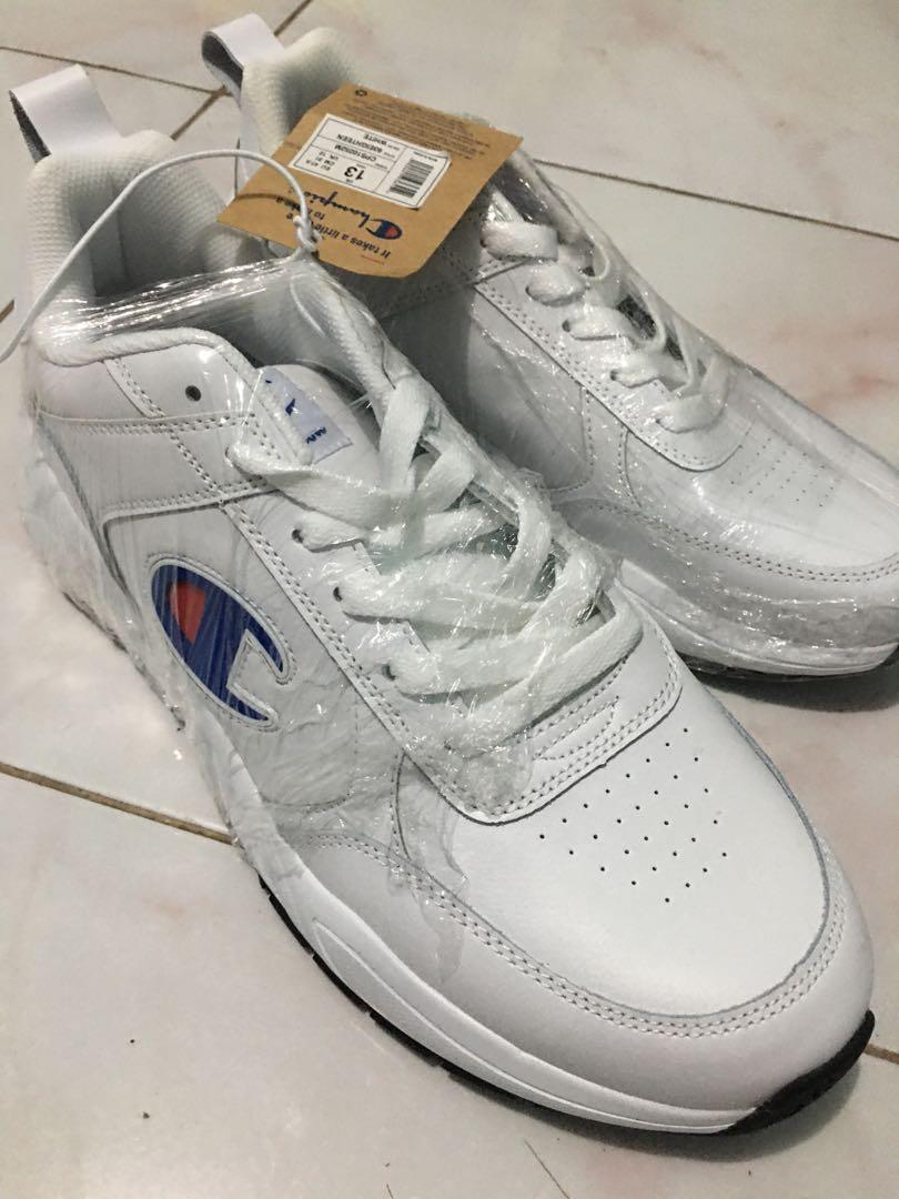 Champion white sale rubber shoes