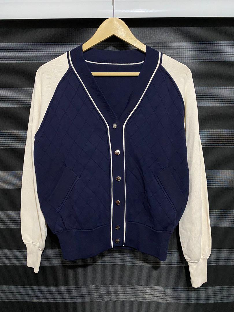 Chanel baseball jacket Women s Fashion Activewear on Carousell