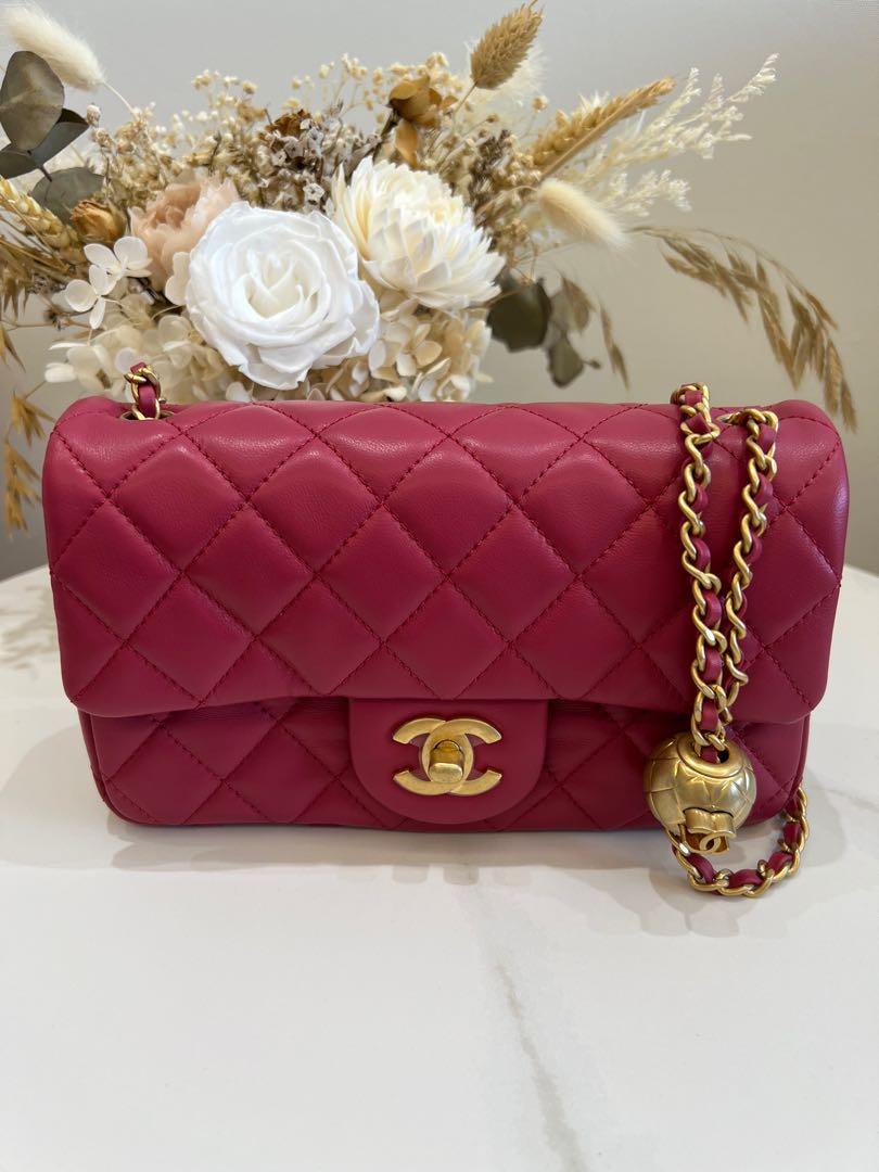 Chanel Mini Flap Pearl Crush, Luxury, Bags u0026 Wallets on Carousell