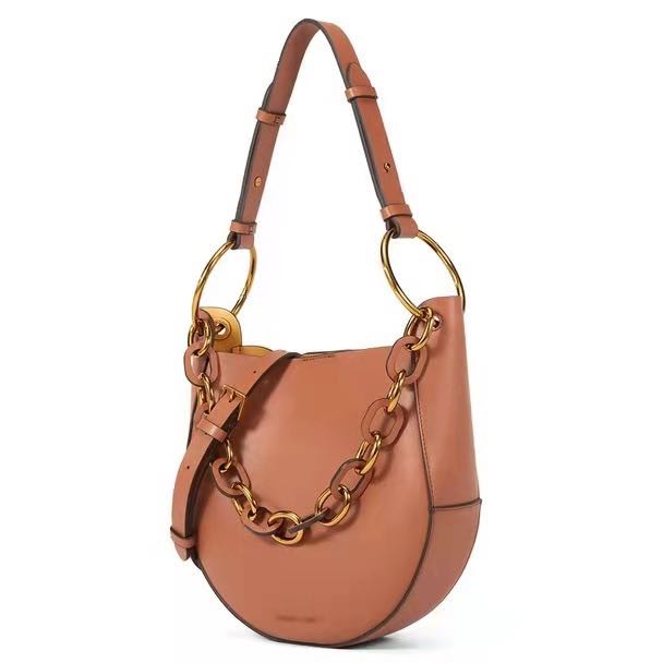 Charles & Keith Chunky Chain Link Shoulder Bag in Black, Women's