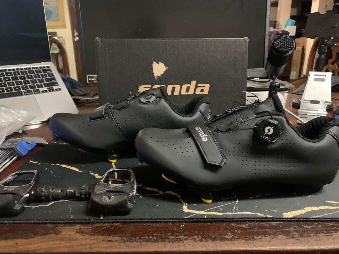 Cleats set shimano r540 and senda size 43 shoes Sports Equipment