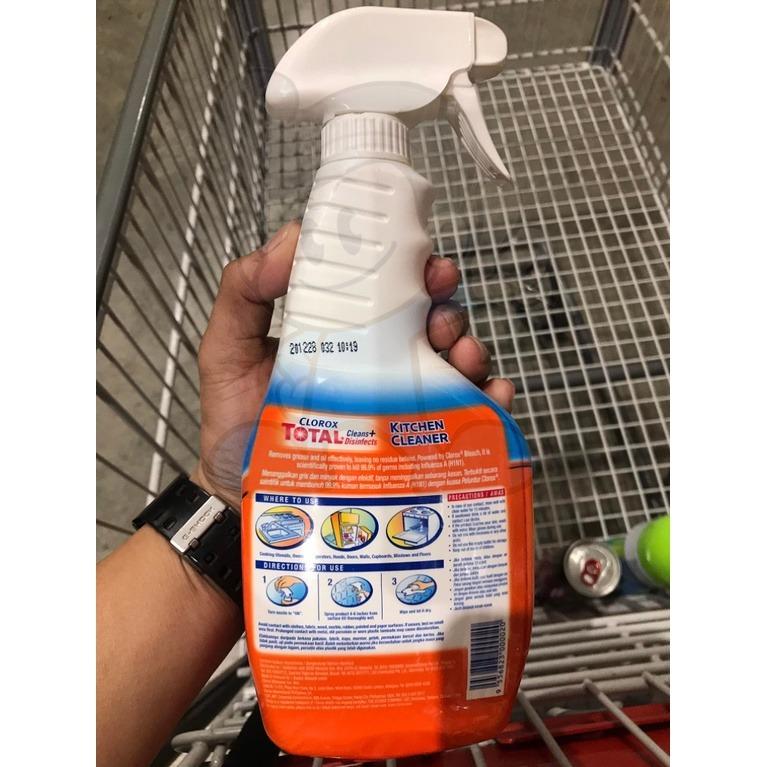 Clorox Kitchen Cleaner with Bleach (2 x 500ml), Furniture & Home Living, Cleaning & Homecare