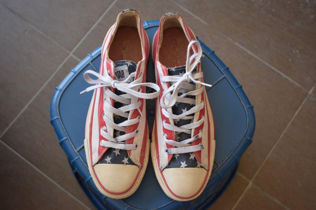 Converse usa flag best sale uk