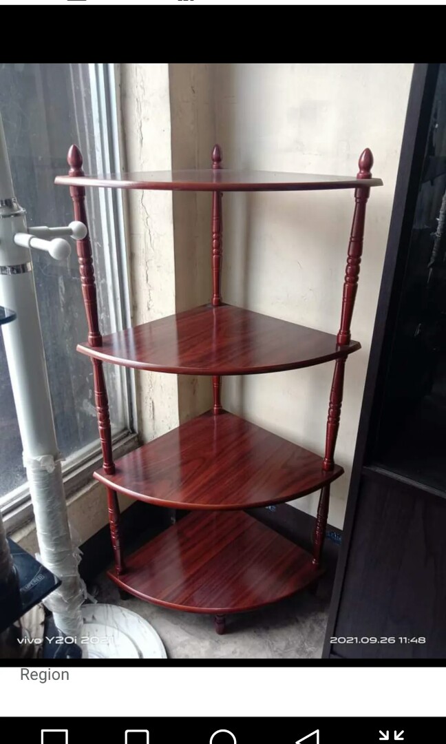 Corner shelves/stand display, Furniture & Home Living, Office Furniture