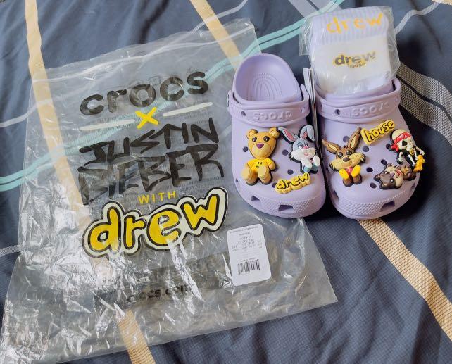 Crocs X Justin Bieber (drew version 2), Women's Fashion, Footwear