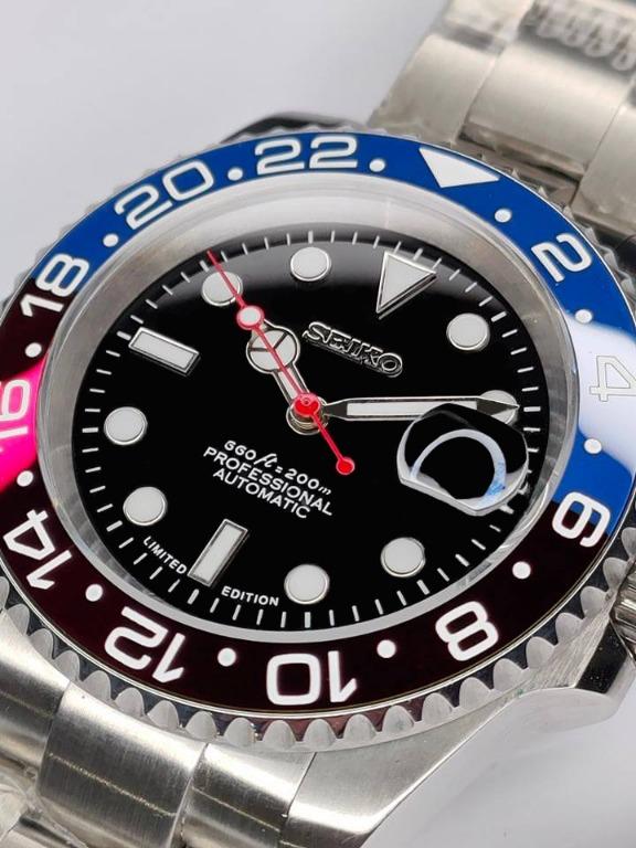 Seiko red second hand clearance
