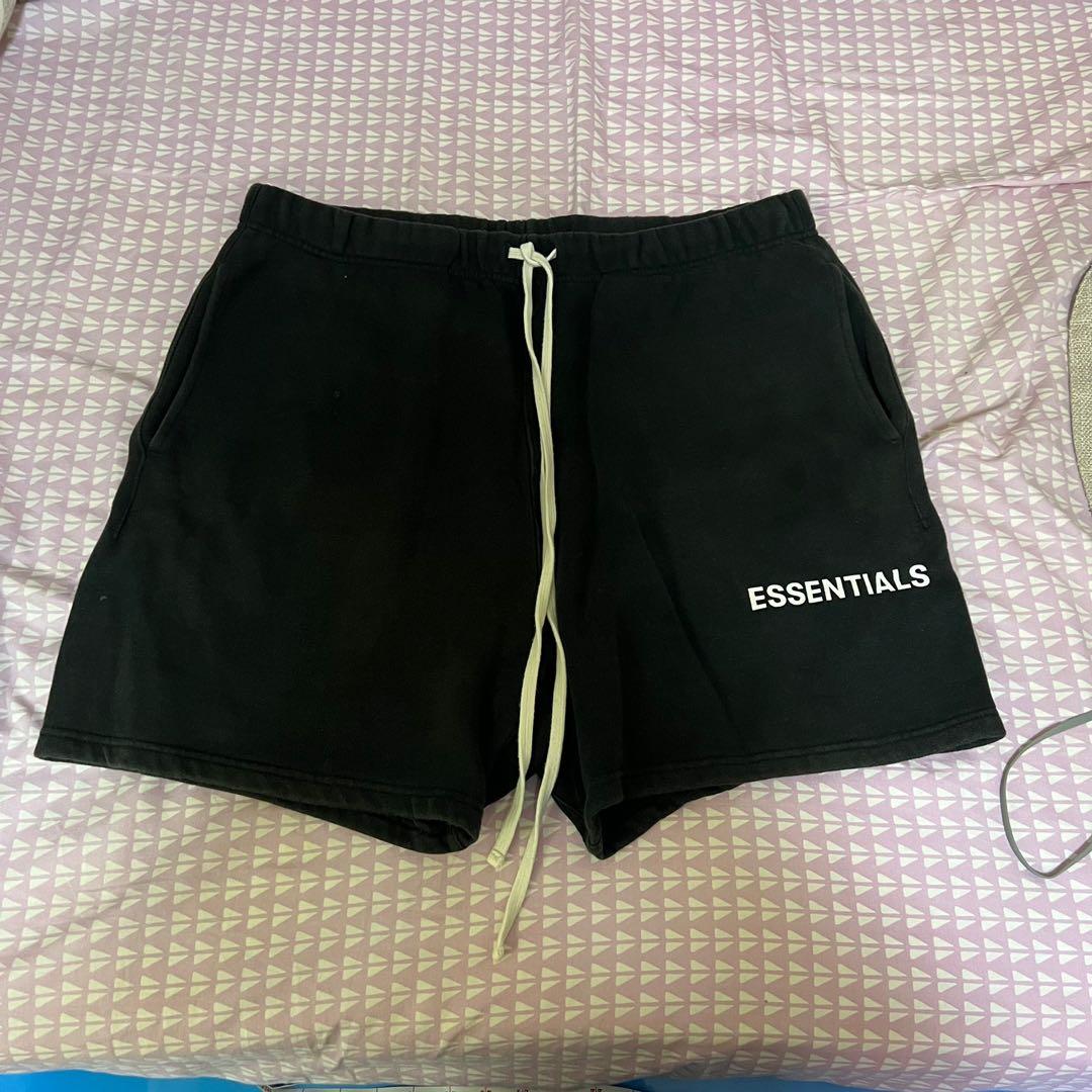 フォグ ESSENTIALS Shorts Light Tuscan ロゴスウェットハーフパンツ メンズ S - パンツ