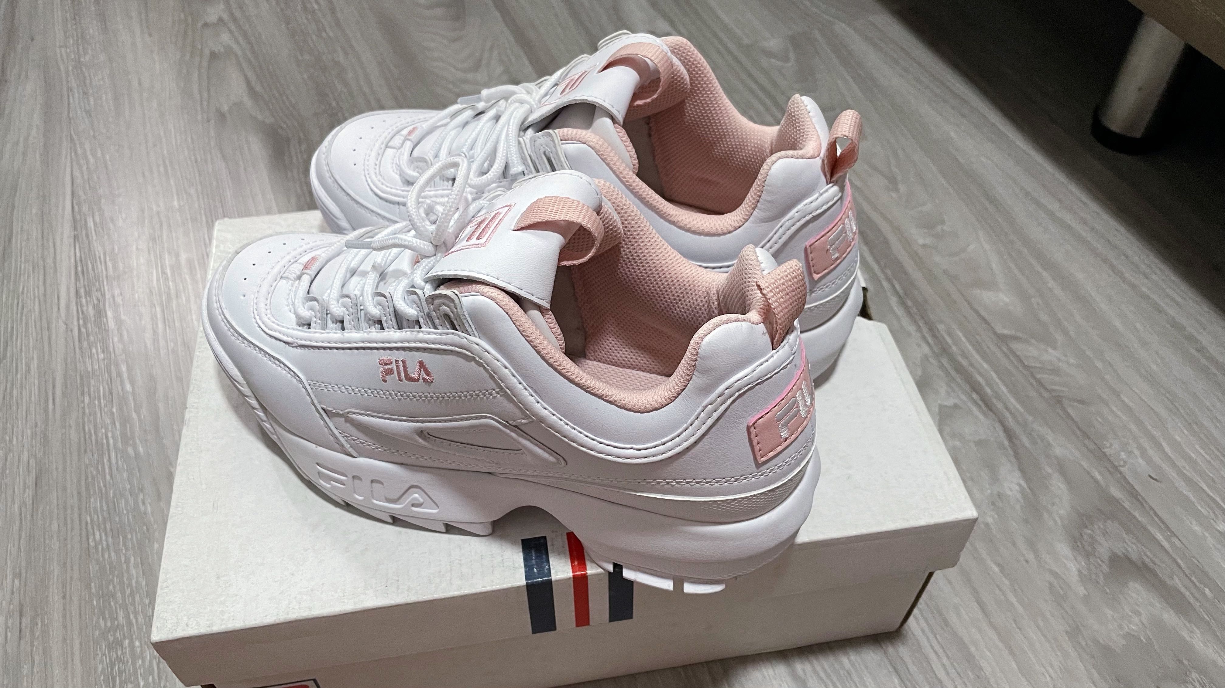 Fila Disruptor II White Pink Size EU 39