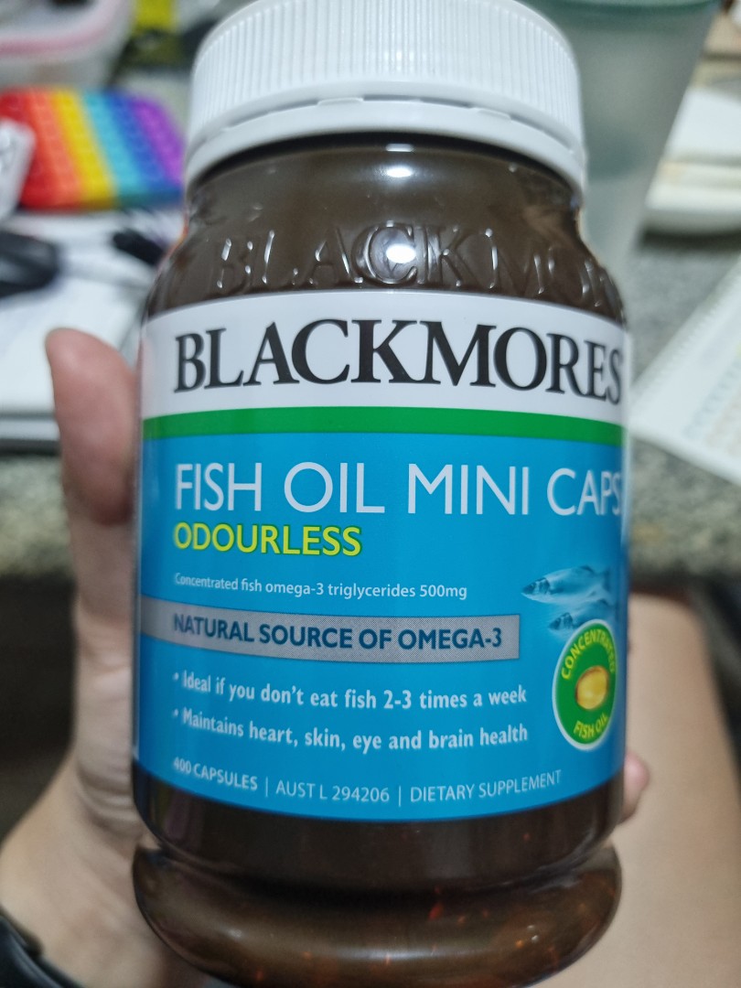 Blackmores Fish oil, Health & Nutrition, Health Supplements, Vitamins