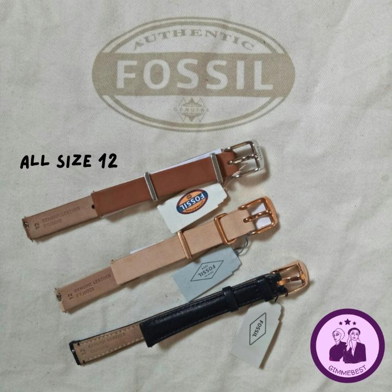 Harga strap on sale jam fossil