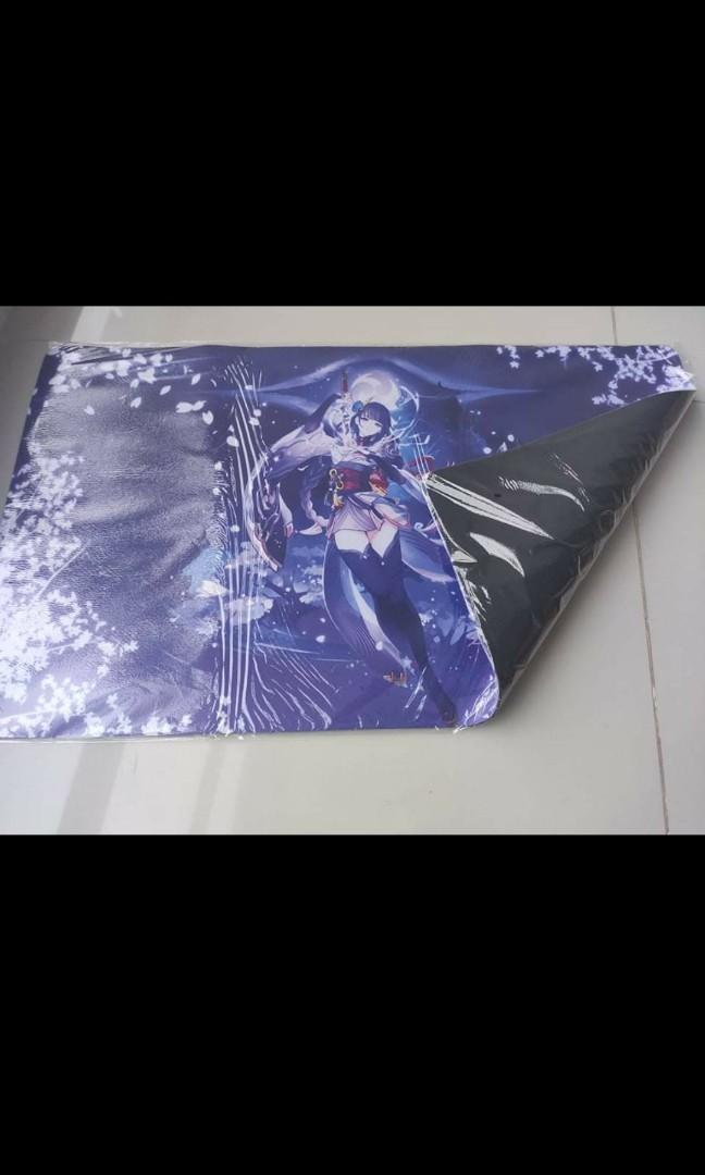 Raiden Shogun Ruber Genshin Impact Rubber playmat Raiden Shogun Mondstat, Hobbies & Toys ...