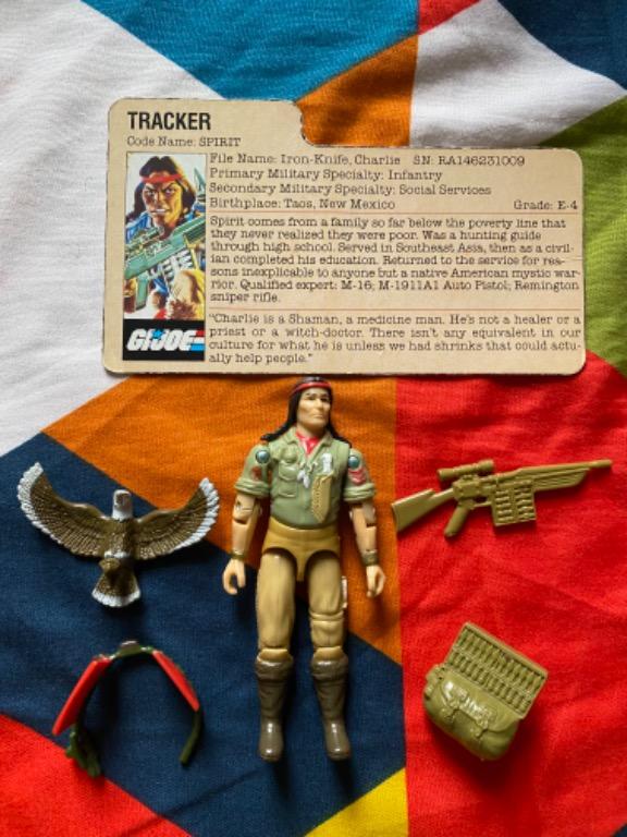 GI JOE Spirit 1991 version UK european