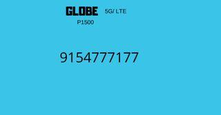 Globe Special Numbers