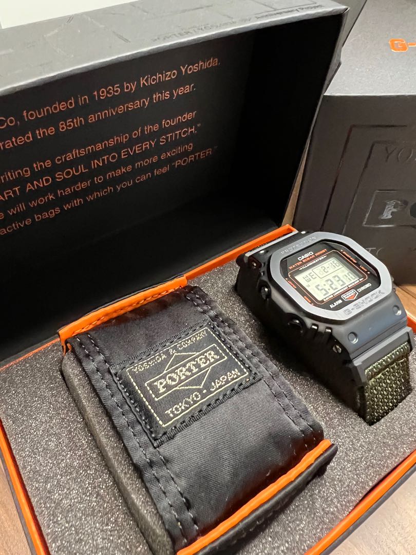 G-Shock X Porter 85 Anniversary Limited 5600 PORTER x GShock