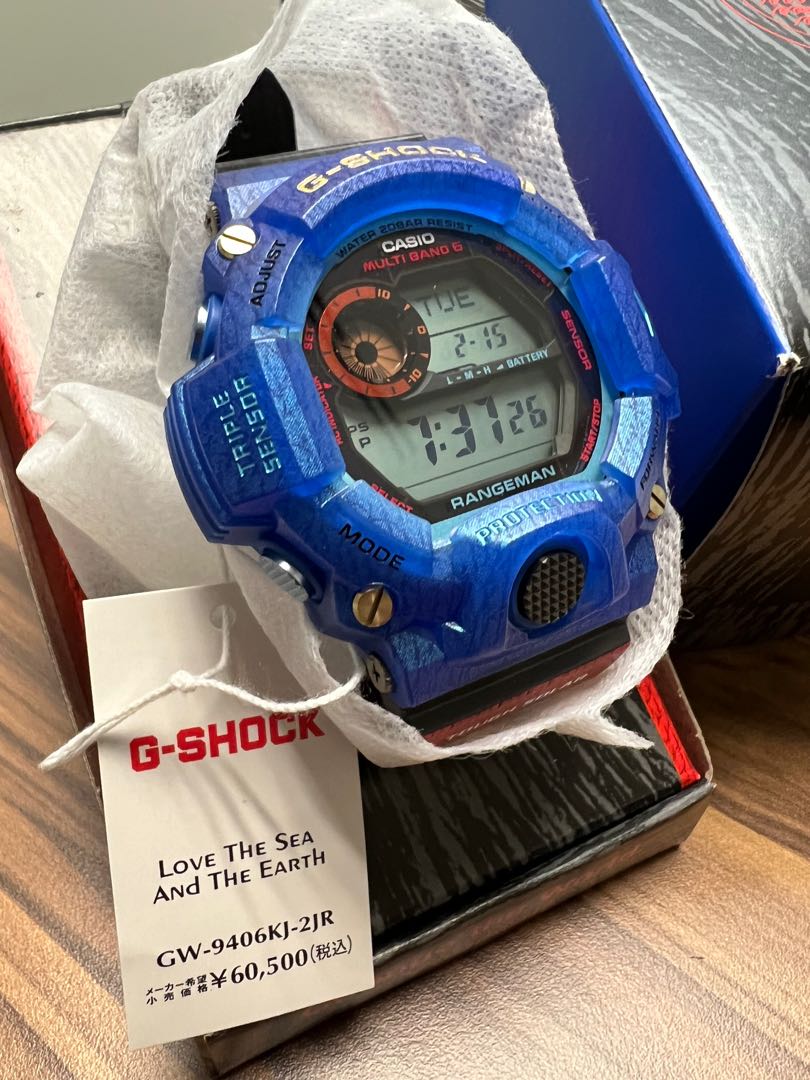 G-Shock Rangeman 日版貓Love the Sea and the Earth 2020 limited