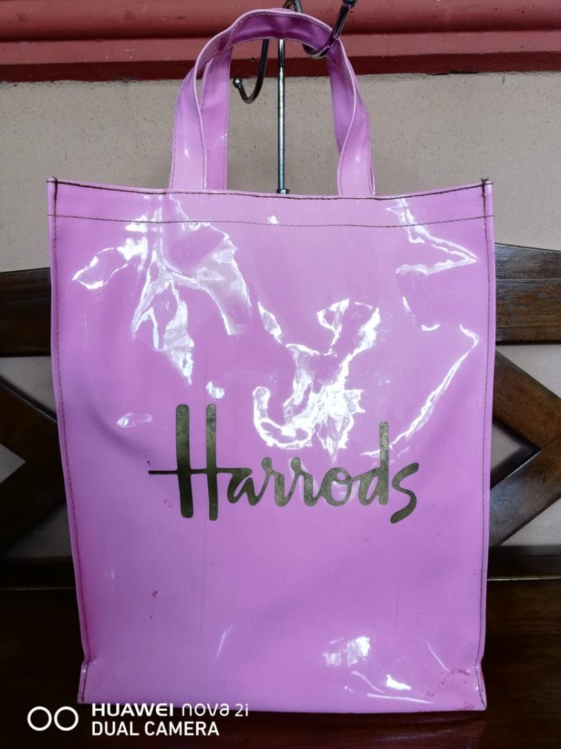 HARRODS Pink Tote Bag Women s Fashion Bags Wallets Tote Bags