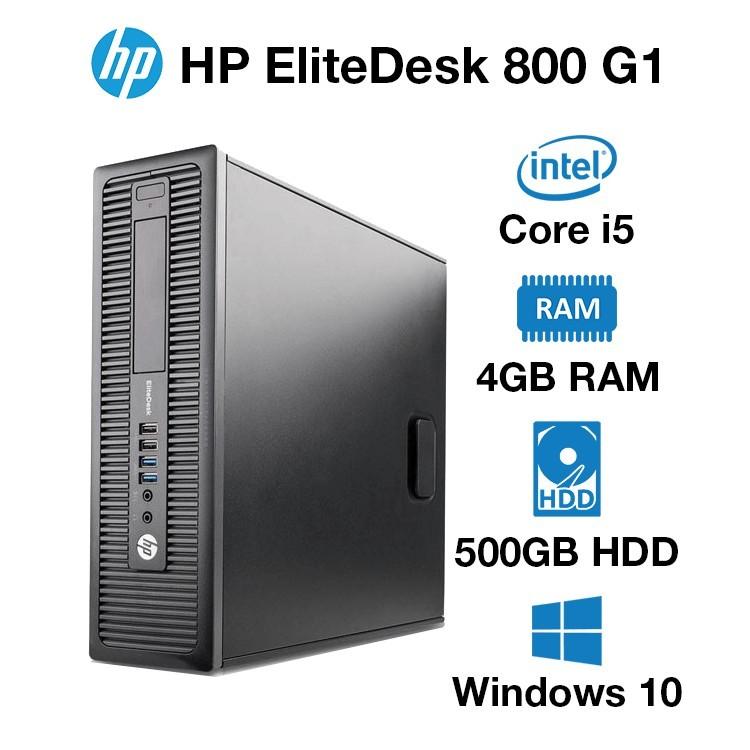 PC HP DESK SFF 600 G1 INTEL PENTIUM G 3.2GHZ RAM 4GB HD 500GB WIN 10 SFF USATO 
