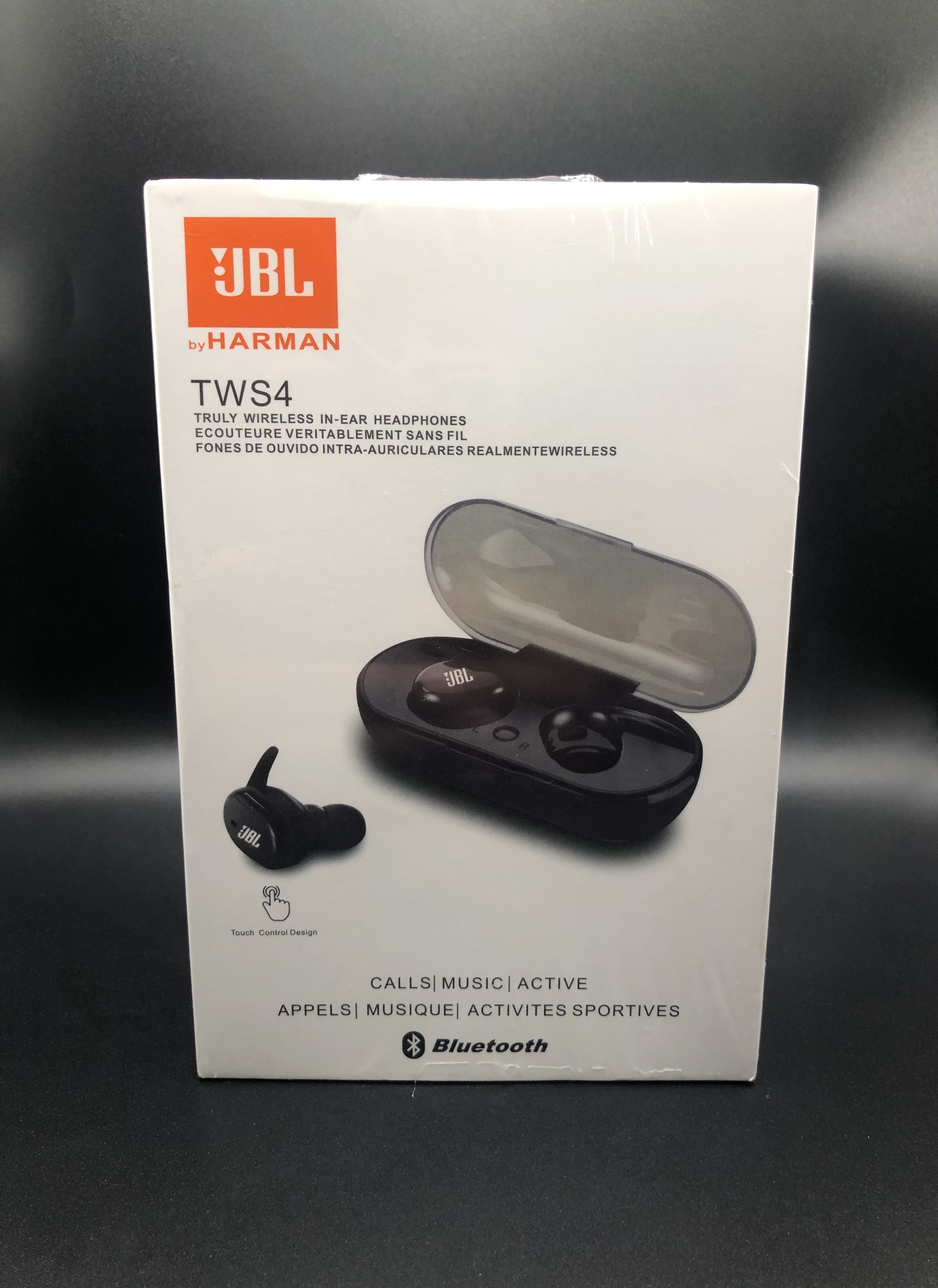 JBL TWS4 Wireless Headphones Audio Earphones on