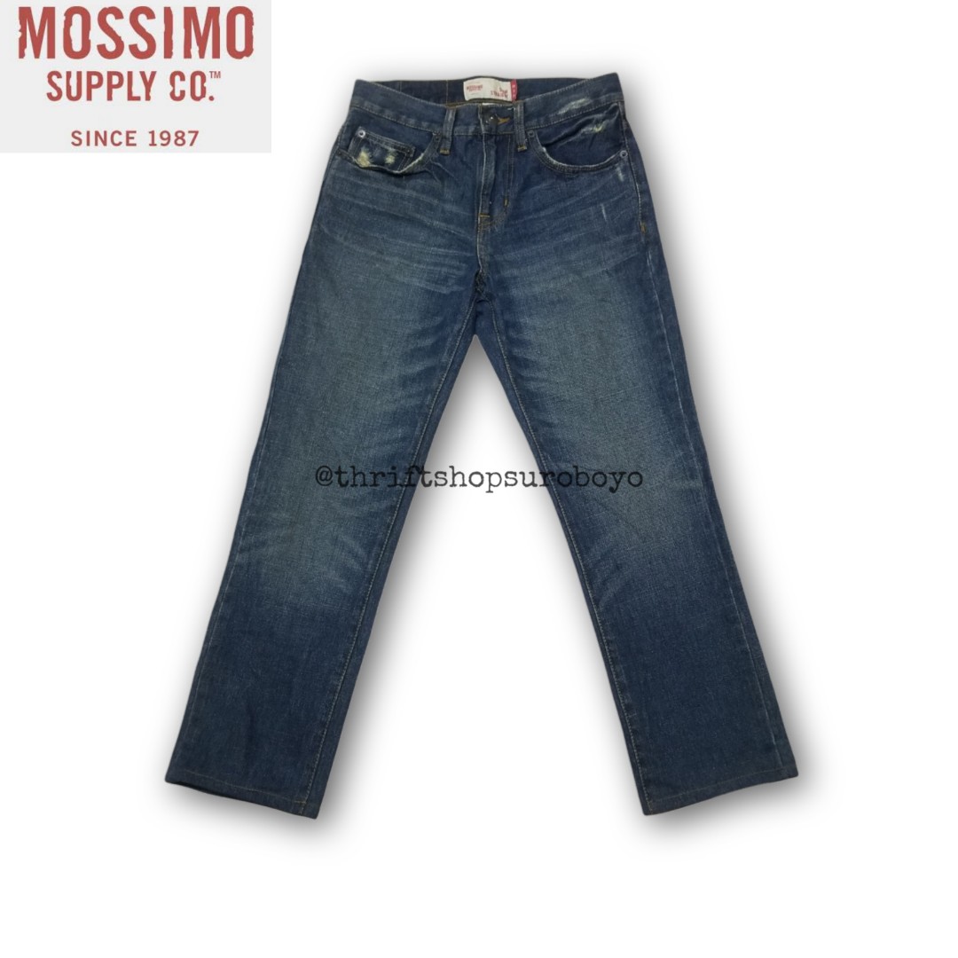 Jeans Mossimo supply co, Fesyen Pria, Pakaian , Bawahan di Carousell