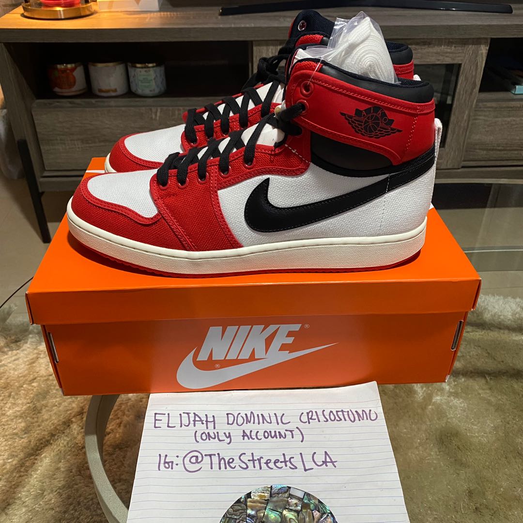 Jordan 1 AJKO “Chicago”, Men's Fashion, Footwear, Sneakers on Carousell