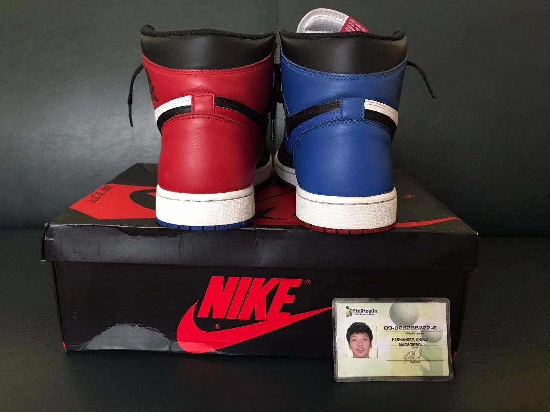 Jordan 1 Top 3 Men S Fashion Footwear Sneakers On Carousell
