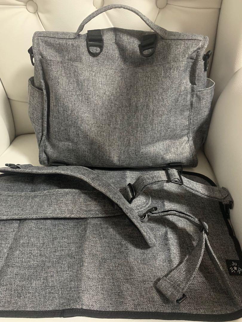 jujube classic convertible nappy bolsa graphite