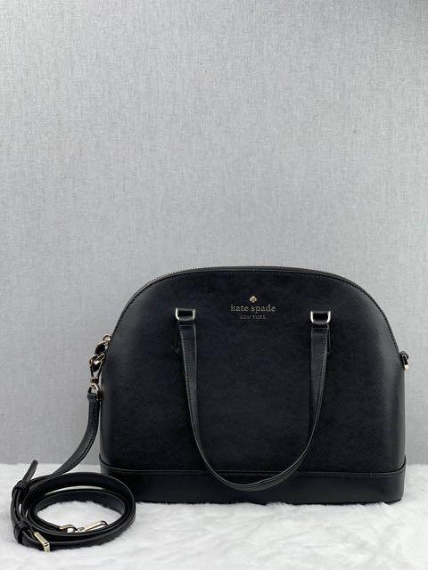 Kate Spade Sadie Dome Satchel in Black Luxury Bags Wallets on