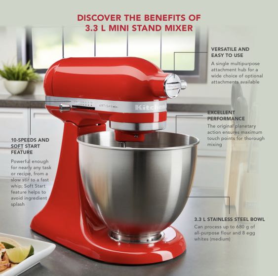 Kitchenaid 3.3L Hot Sauce color, TV & Home Appliances, Kitchen