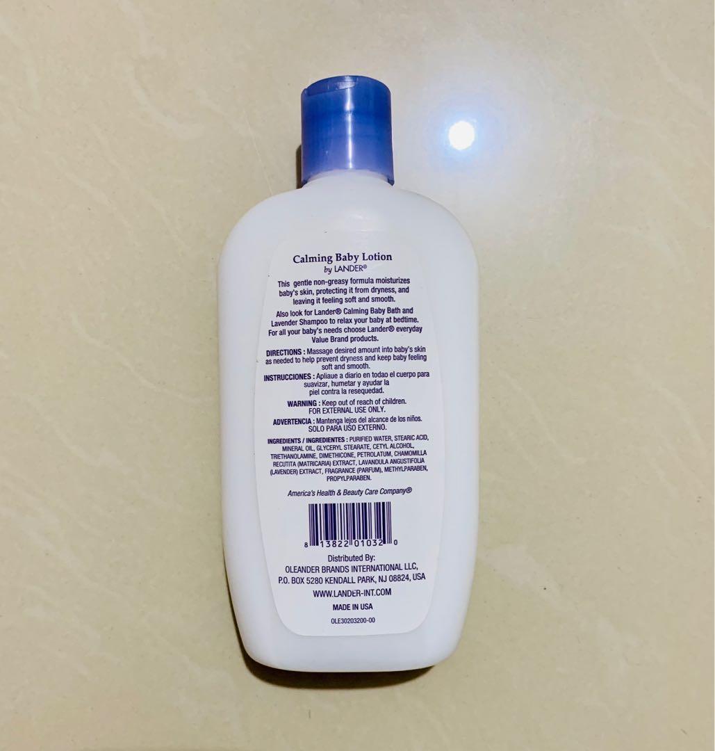Lander Baby Lotion, Beauty & Personal Care, Bath & Body, Body Care on