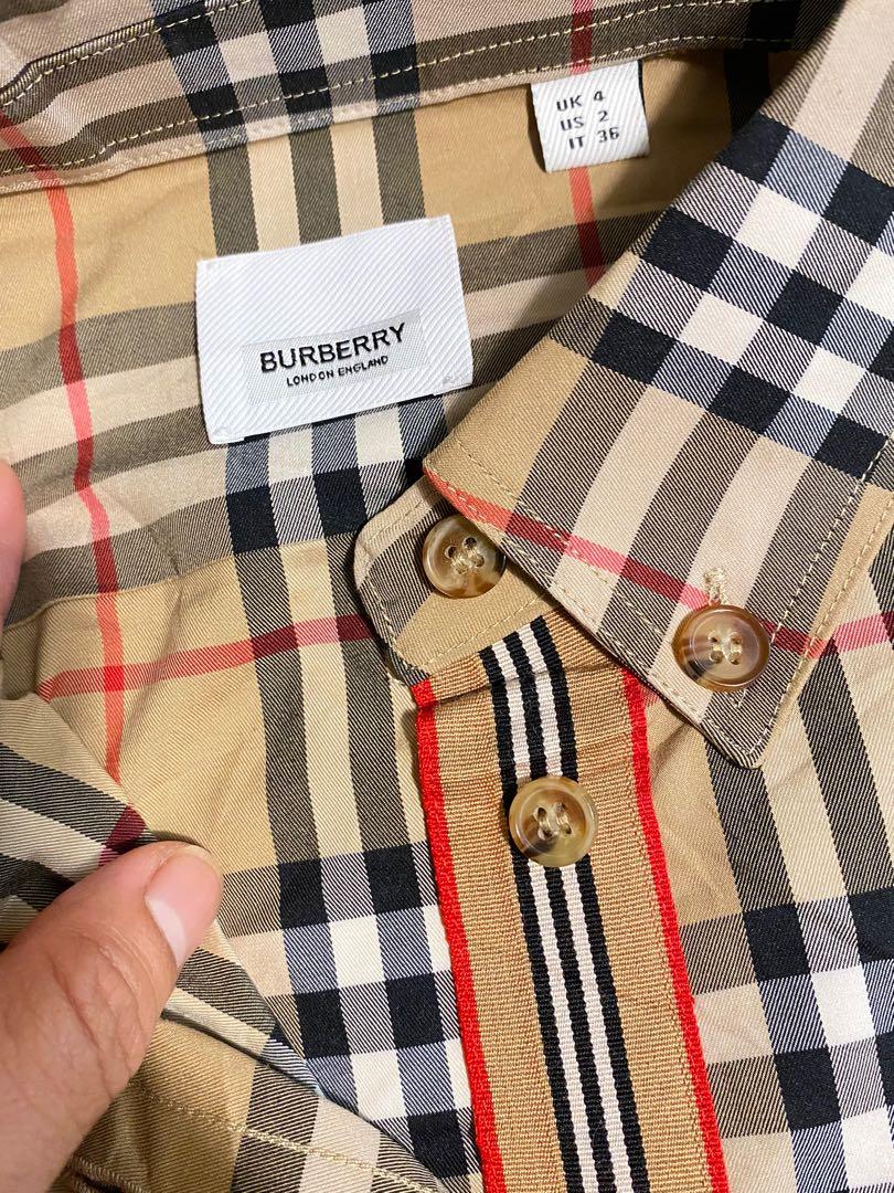 Guide to legit checking Burberry shirts from resell sites like Mercari,  Depop, Grailed, Poshmark, and others. : r/Burberry