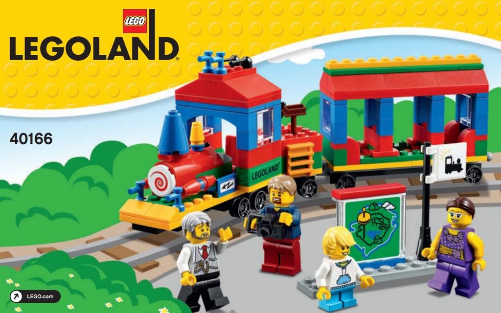 Lego 40166 LEGOLAND Train, 興趣及遊戲, 玩具& 遊戲類- Carousell