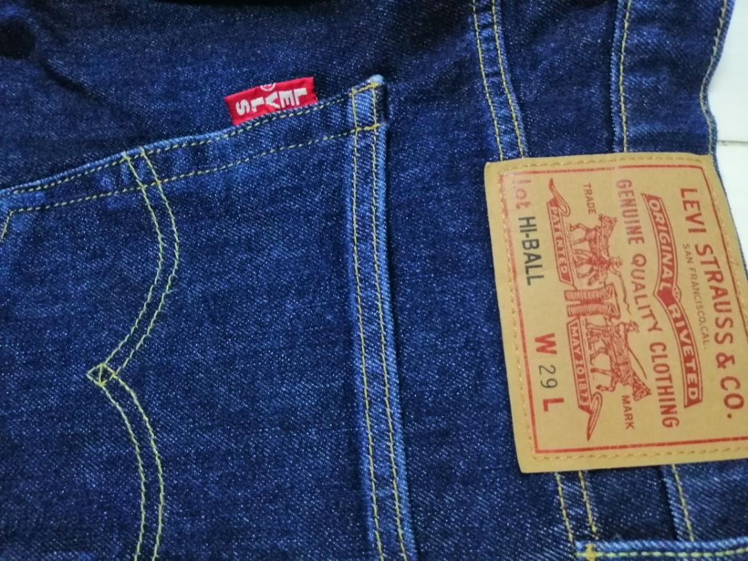 Levi'S High Ball Jeans, Men'S Fashion, Bottoms, Jeans On Carousell