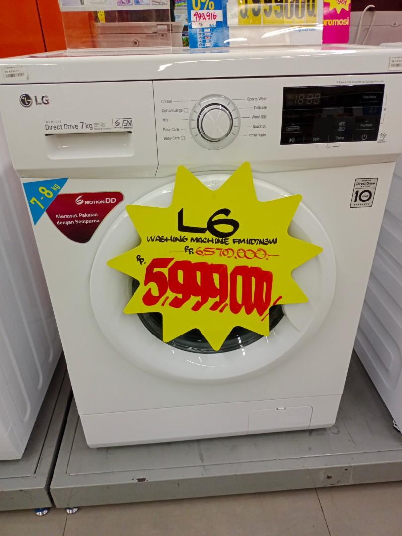 LG mesin cuci front loading bisa kredit tanpa dp dan tanpa cc