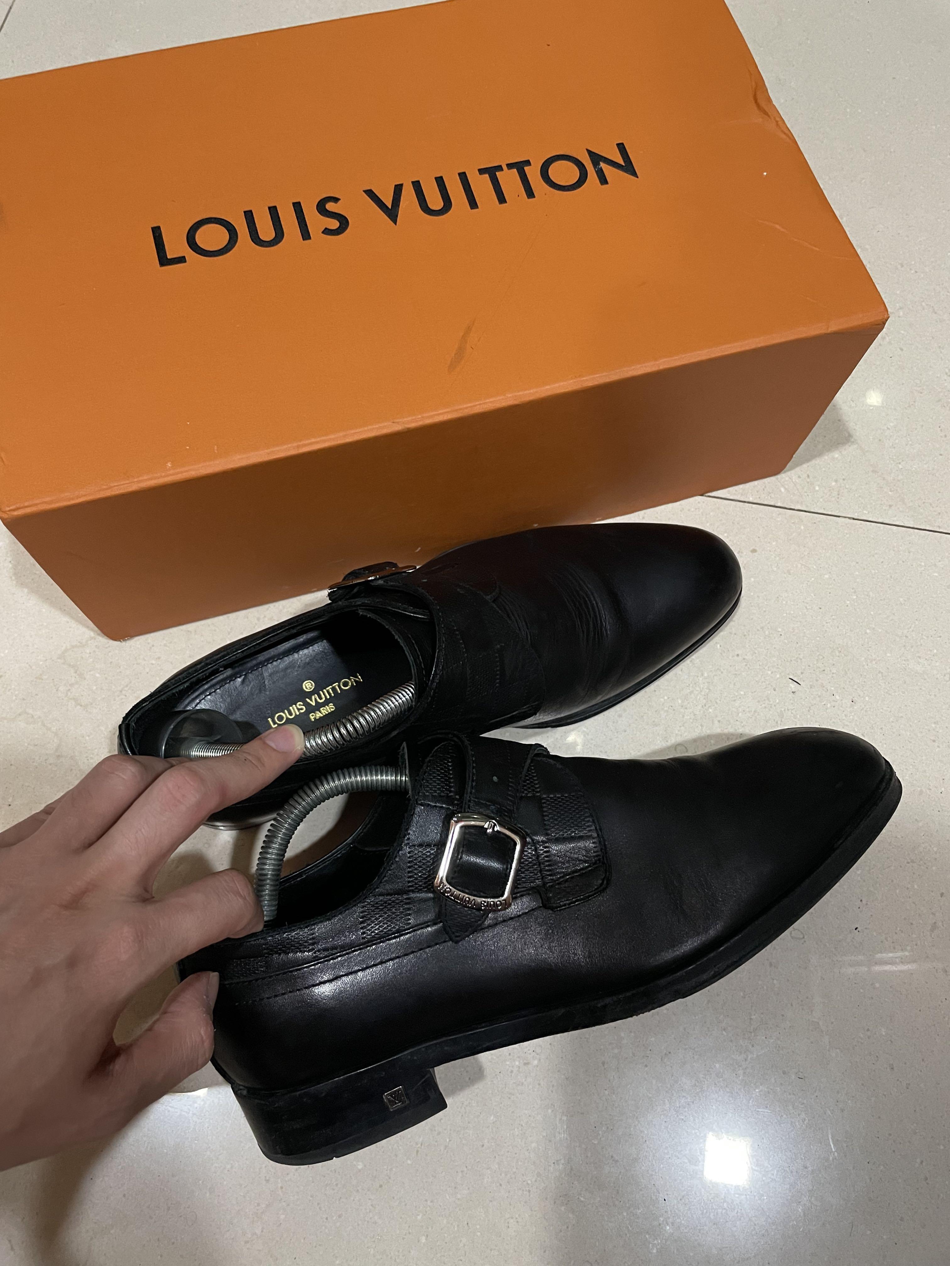 Louis Vuitton Haussmann Derby, Men's Fashion, Footwear, Dress Shoes on  Carousell