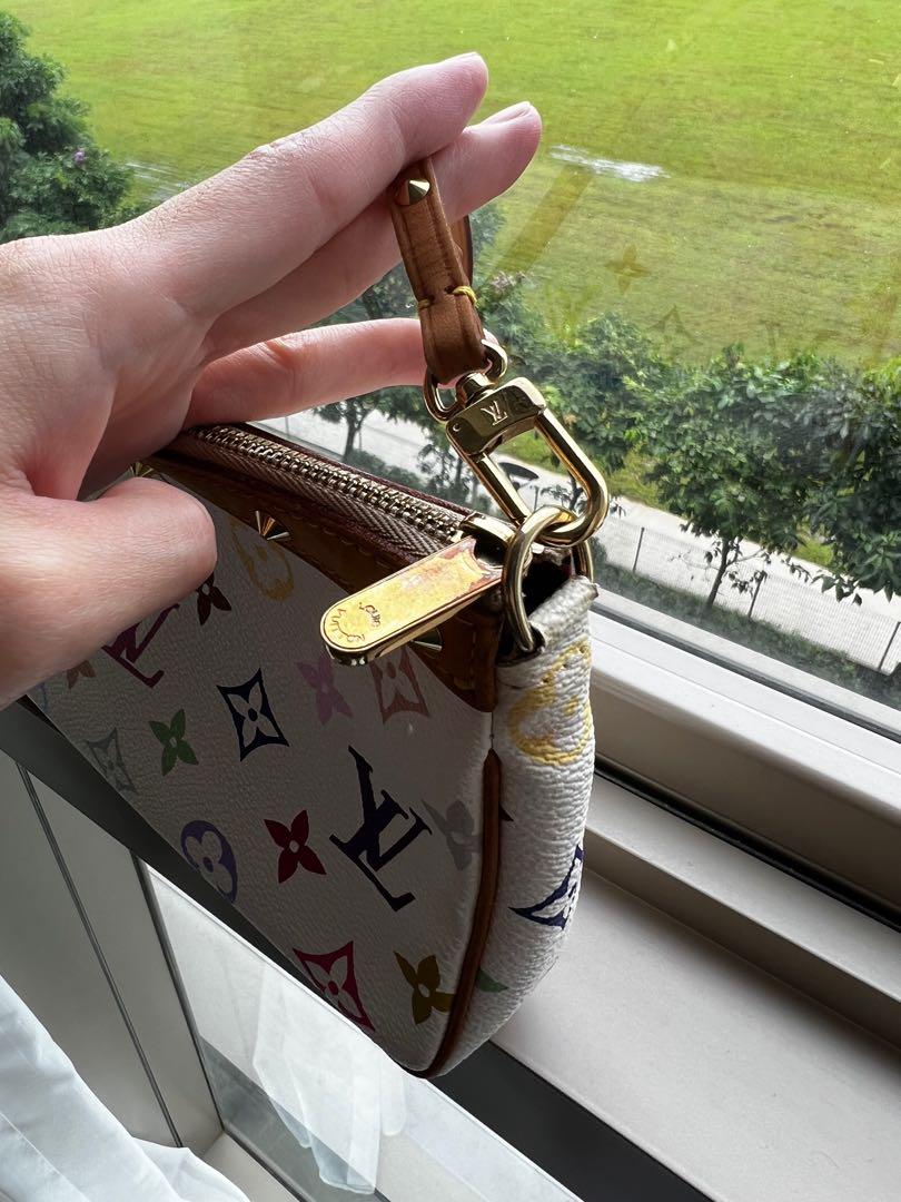 louis vuitton multicolor key pouch